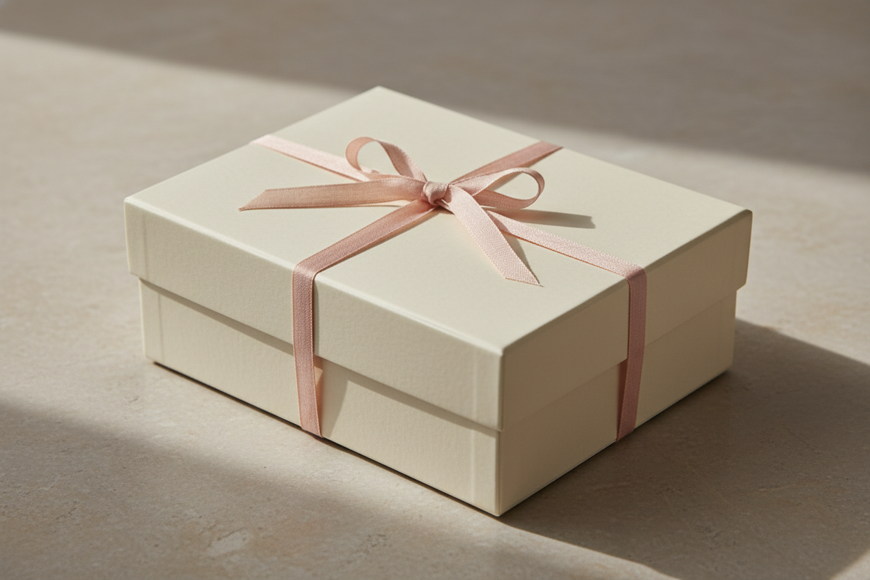 beautiful simple gift box