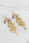 Matisse Rainbow Dangle Earrings Matte finish