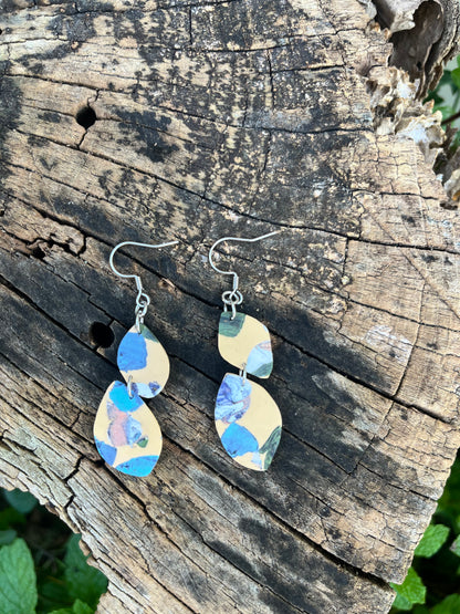 Terrazzo Organic Dangles