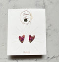Heart studs