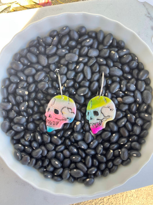 Spooky Skull Earrings