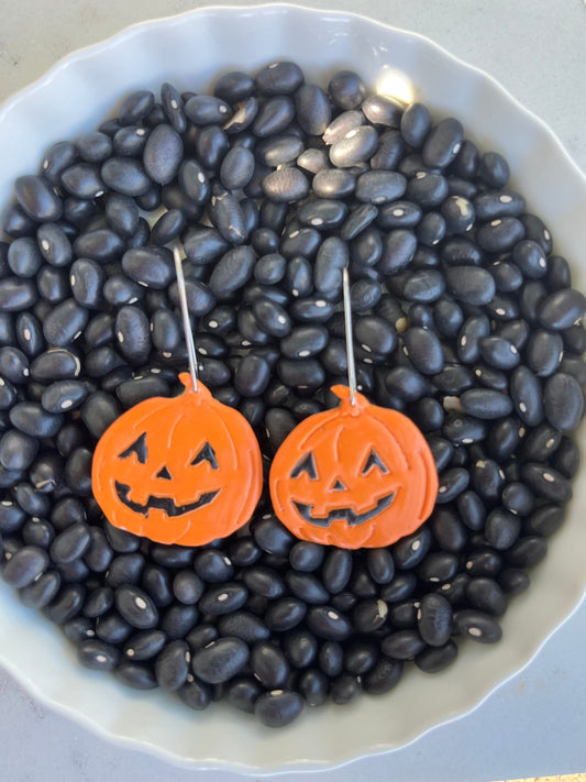 Jack-o-Lantern Earrings