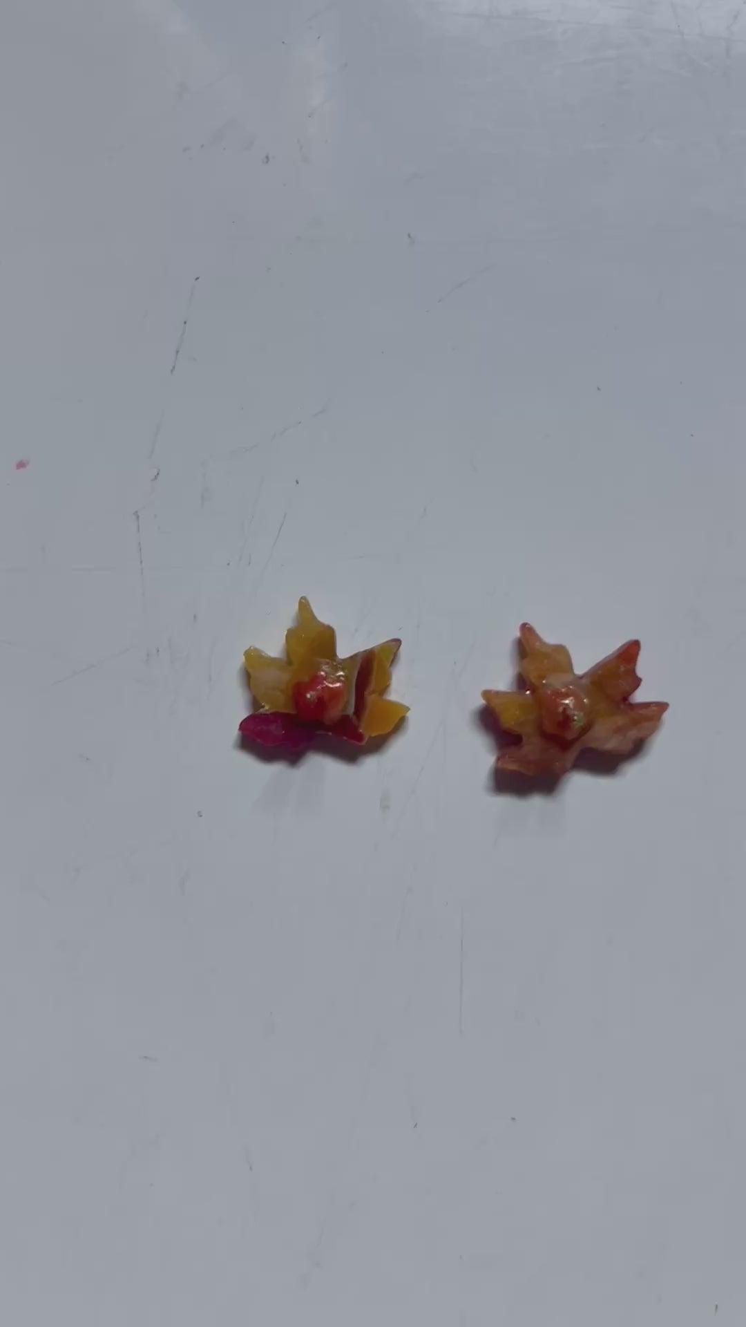 Maple Leaf Autumn Studs