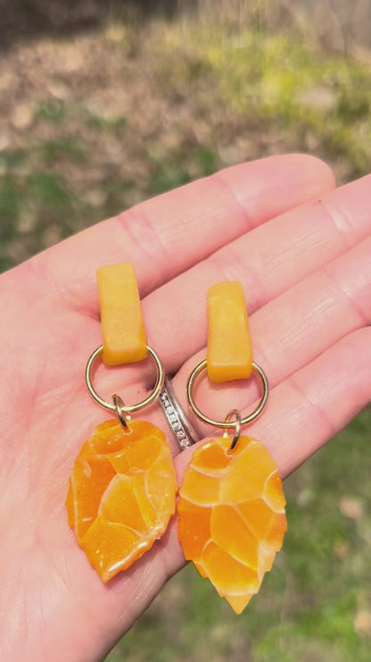 Sun Squeeze Dangle Earrings